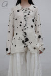 ARCHIVIO J.M.Ribot Black Polka Dot Work Shirt W20/PO